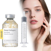 Korean Sbect Facial Skin Care Set for Women Collagen Silk Peptide Ampoule Boosting Cream Serum Retinol Capsule Moisturizing Revitalizing Brighten